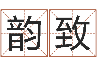 张韵致岂命序-姓名测试打分免费
