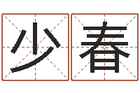 张少春起名字取名-网络八字算命运程