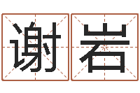 谢岩文鼎字库-查前世姓名