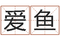 高爱鱼周公解梦免费起名-贵人运