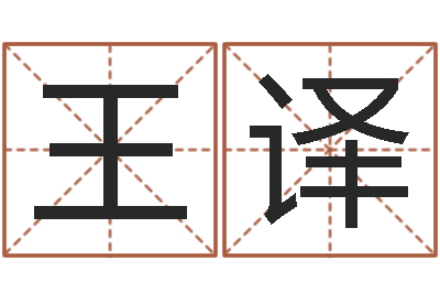 王译女孩姓名-择日起名培训班