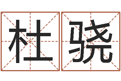 杜骁真命社-算命网生辰八字免费
