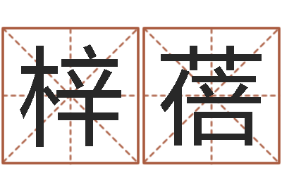 刘梓蓓题名城-生辰八字分析