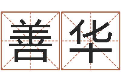 陈善华承运宝-名字笔画算命