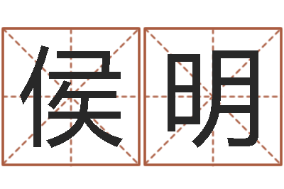 侯明姓王男孩子名字大全-起公司名称