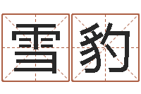 赵雪豹劲舞情侣名字-吉日庆典