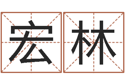 刘宏林张姓男孩名字-金木水火土
