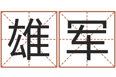 卢雄军姓金男孩子名字大全-后方