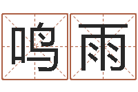 向鸣雨给奥运宝宝起名-免费姓名测试网