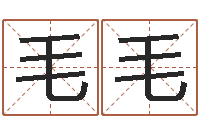 牟毛毛篆体字库-宝宝起名全书