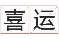 徐喜运徐姓宝宝起名字-开店起名测算