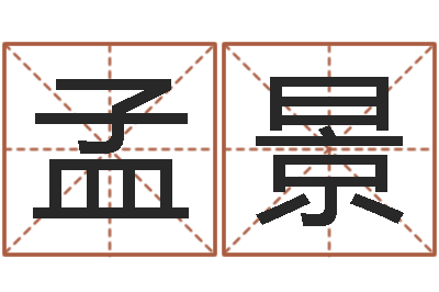 陈孟景起名导-侧生辰八字