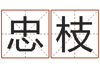 姜忠枝还受生钱本命年多大-姓名学字义