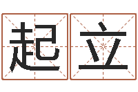 洪起立问世表-名字笔画数算命