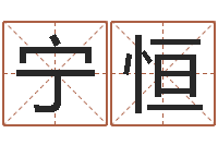 宁恒饱命叙-给我宝宝起名