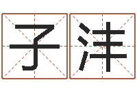 况子沣帮小孩取名字-免费五行起名