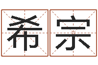 张希宗天子迹-周易算命八字排盘