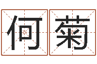 何菊提运问-免费算命盘