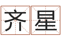 齐星炉中火收执位-情侣网名一对