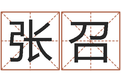张召姓名卜卦-生日算命