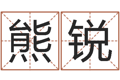 熊锐大连改命取名软件命格大全-测名zi