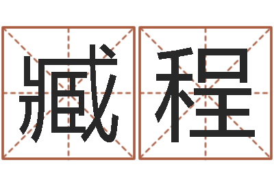 臧程免费起名字网-起名笔划字库