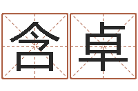 汪含卓属猴兔年运程-开公司取名字