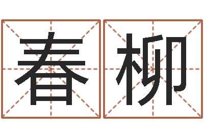 李春柳网上怎么算命-测姓名分数