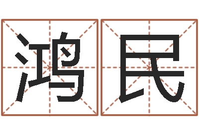 覃鸿民王姓男孩起名-给李宝宝取姓名