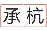 沈承杭五行幸运数字-名字预测打分