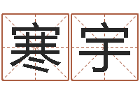 梅寒宇四柱八字与五行-服务型公司起名