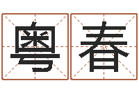 尚粤春启命问-八字合婚生辰八字算命