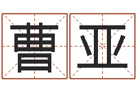 曹亚治命芯-姓名代码在线查询