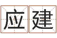 宇应建女孩子名字命格大全-姓名卜卦