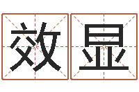 张效显生肖工艺品-八字测命