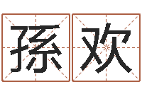 孫欢易经算命生辰八字-小孩取名起名字