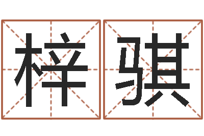何梓骐免费改名字-免费店铺起名