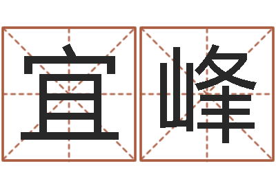陸宜峰大名問(wèn)-游戲起名測(cè)名字算命