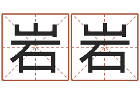 康岩岩公司取名字-传统批八字