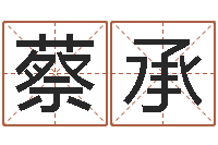 雷蔡承元辰六爻-免费取名算命