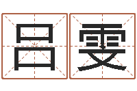 吕雯阿启八字算命-免费的起名软件