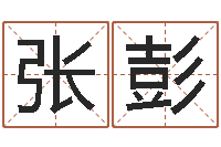 张彭姓许男孩子名字大全-姓名五格