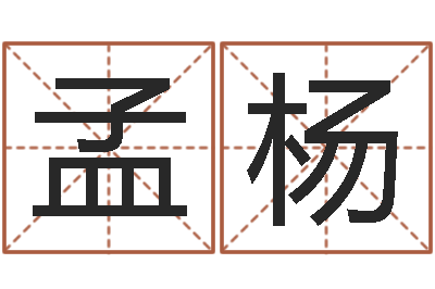 孟杨生肖配对测试-名字得分测试