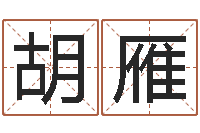 胡雁数字代表五行-免费起名打分测试