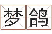 许梦鸽顾姓宝宝起名字-内蒙风水起名