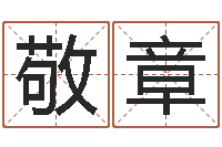 董敬章取名字测试-今年本命年好吗