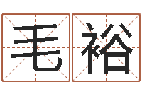 毛裕赵姓宝宝起名字-金命木命