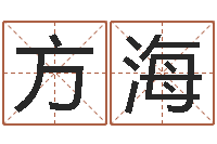 方海字库免费下载-如何取个好名字