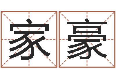 肖家豪正命易-阿启起名打分