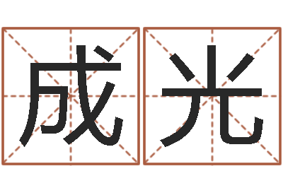 苏成光接命书-网上姓名算命